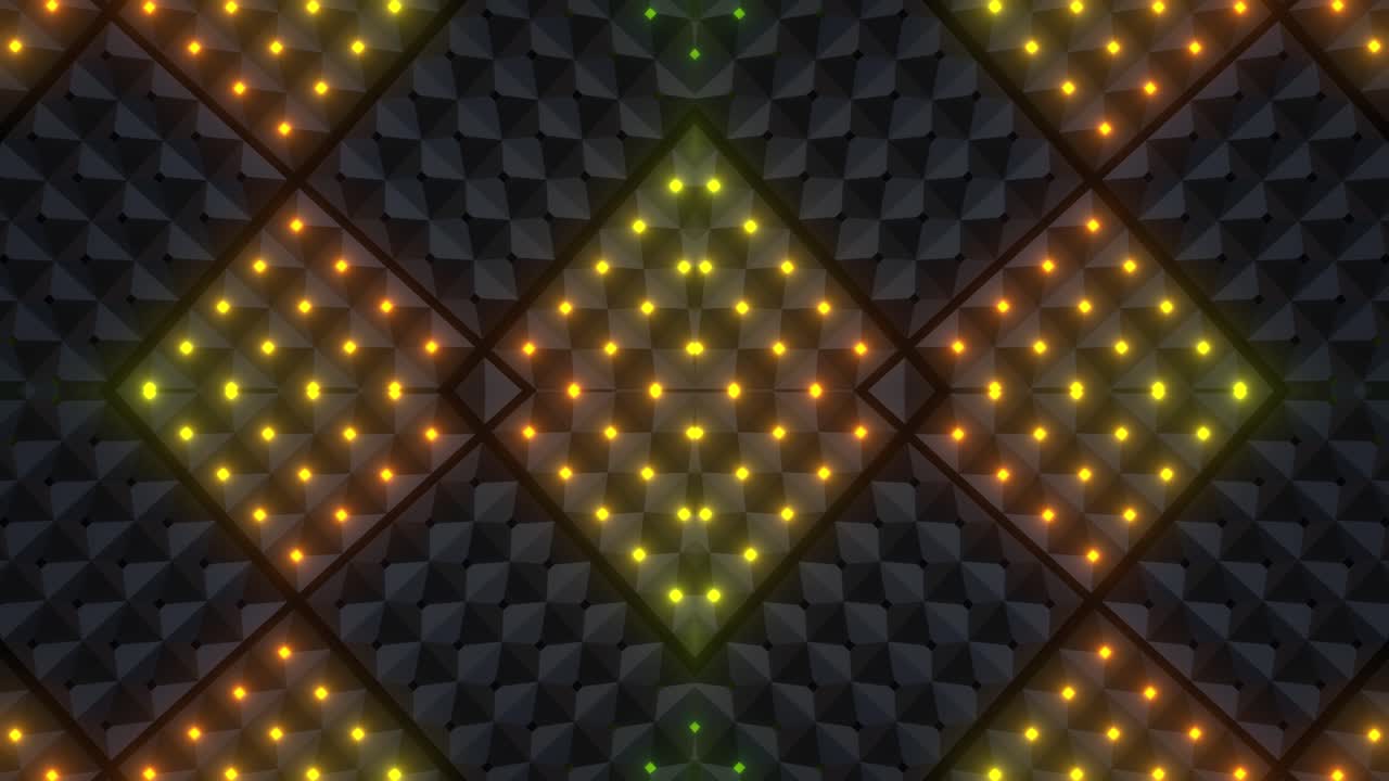 추상적인 기하학적 빛 패턴