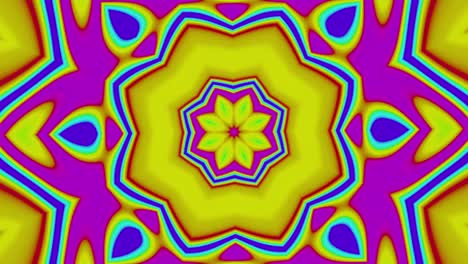 abstract geometric kaleidoscope pattern