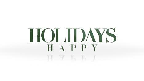 Elegance-Happy-Holidays-text-on-white-gradient