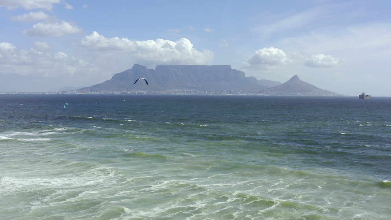 He's at one with the wind and the waves