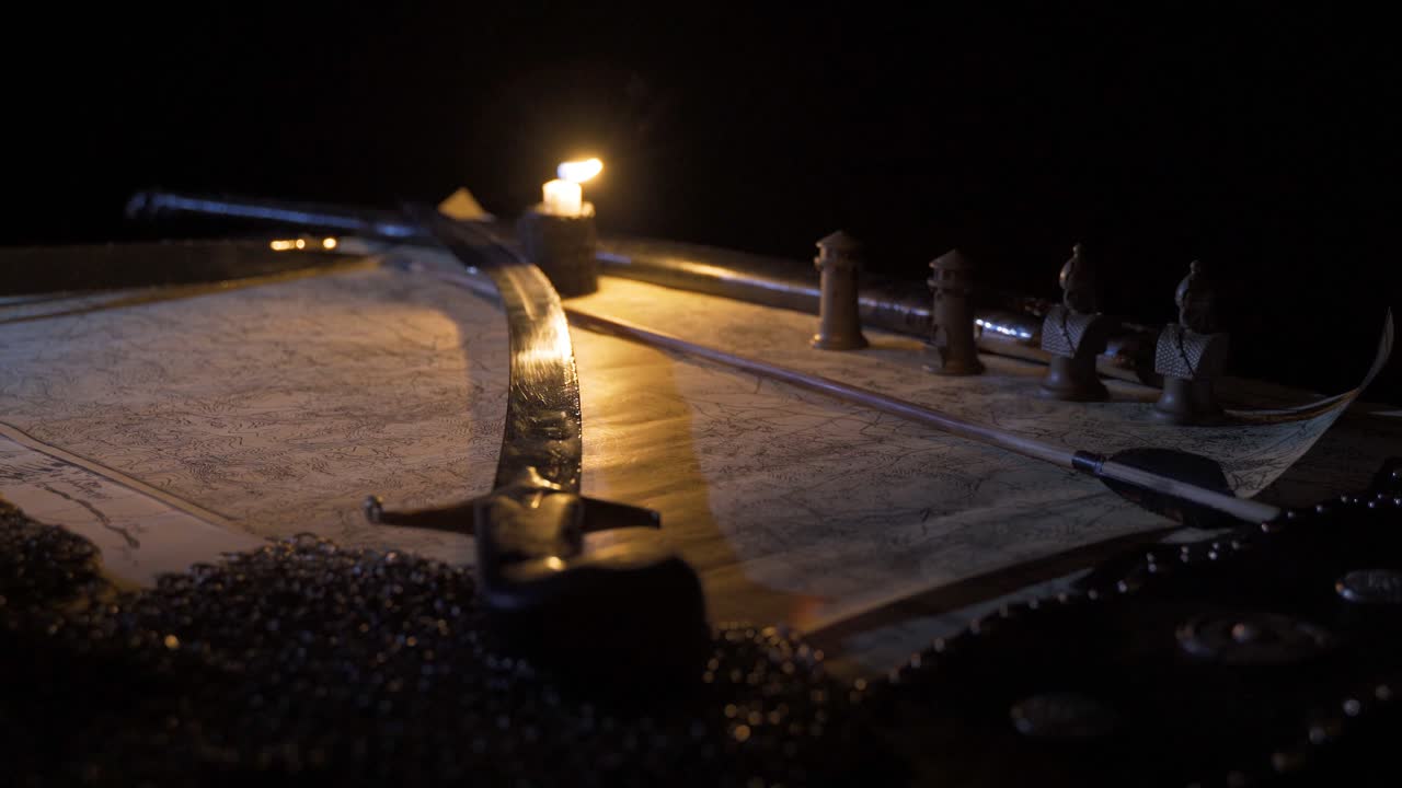 역사적 시대의 검.  ⁇ 불의 빛과 함께.