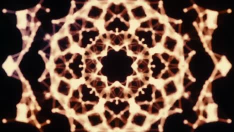 exploring the intricate patterns of a hypnotic kaleidoscopic design: a mesmerizing journey through light and structure
