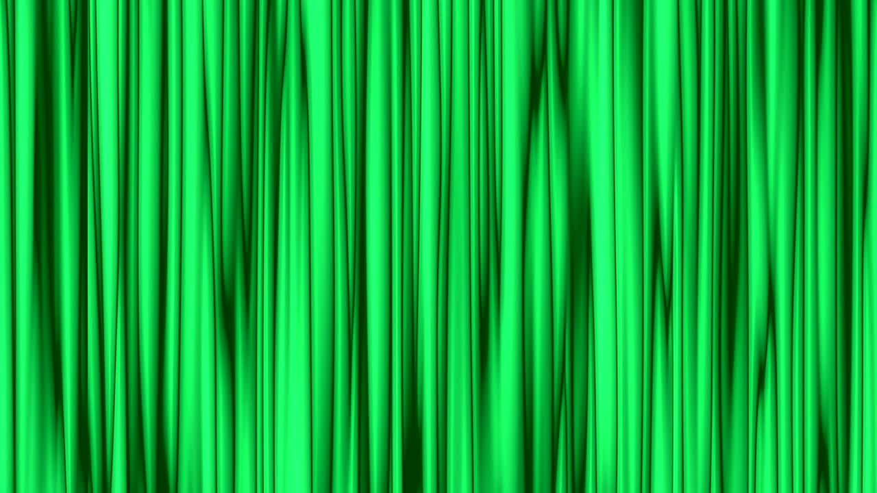 Grøn abstrakt animeret baggrund