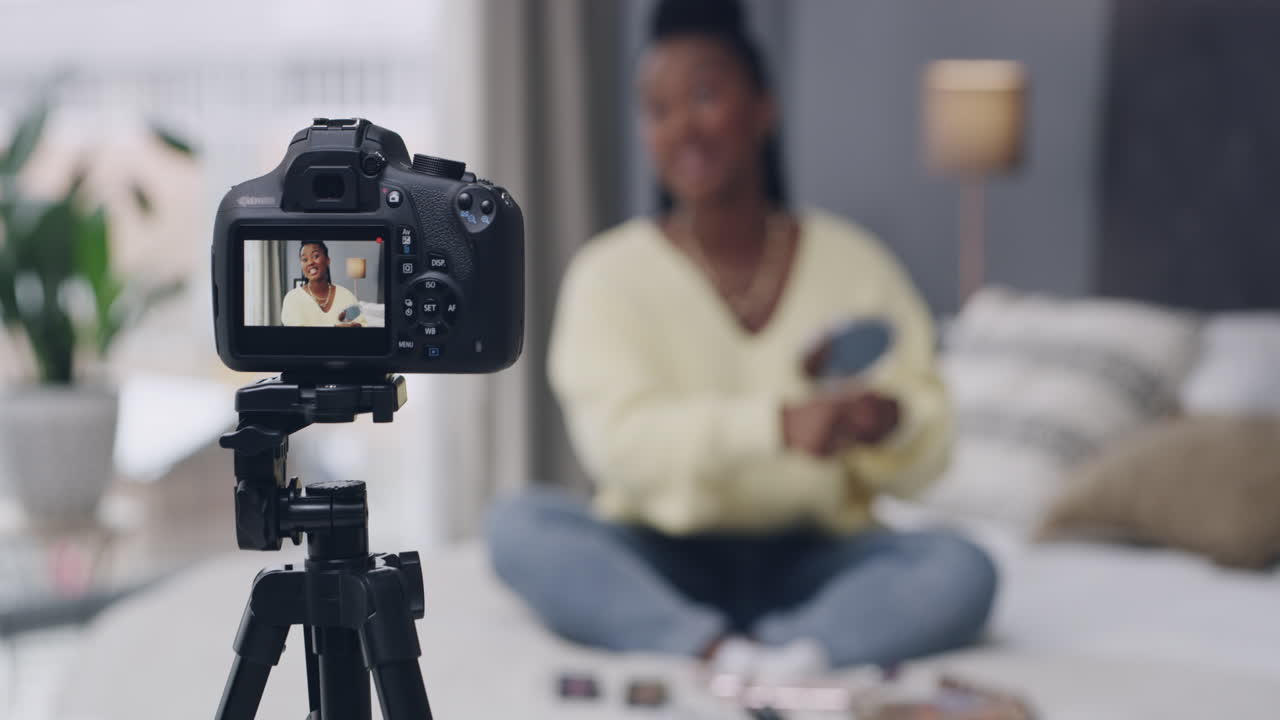 Beauty Influencer Makeup Tutorial Video