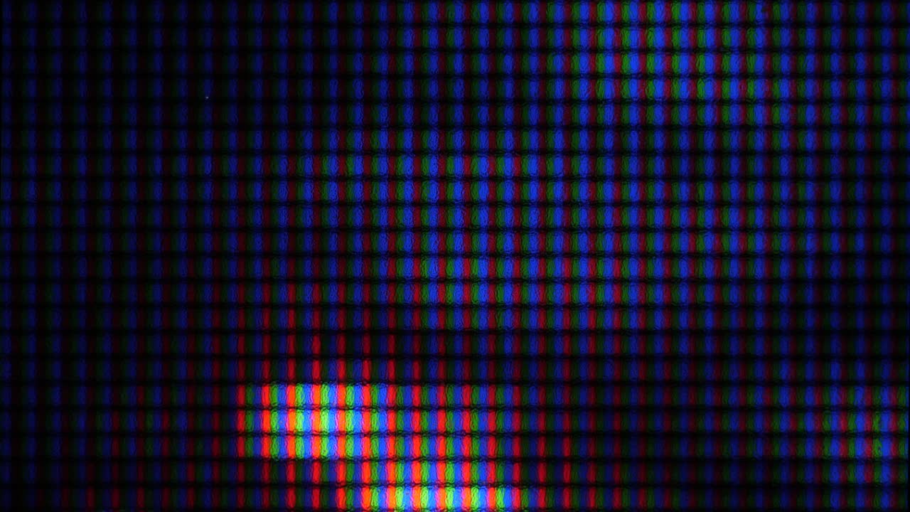 Blue flowing liquid waves abstract motion background. Abstract Blue Background. Close up LED Display With Color Shades technology. Closeup Monitor. Pattern Wallpaper Illuminations.