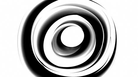 patrón circular abstracto en escala de gris