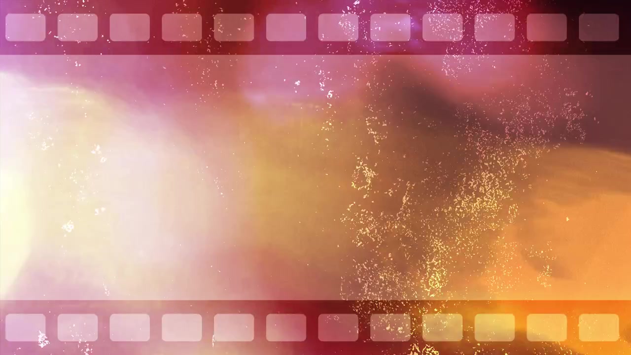 Vintage Filmrol Overlay met Lichtlekken en Korrel