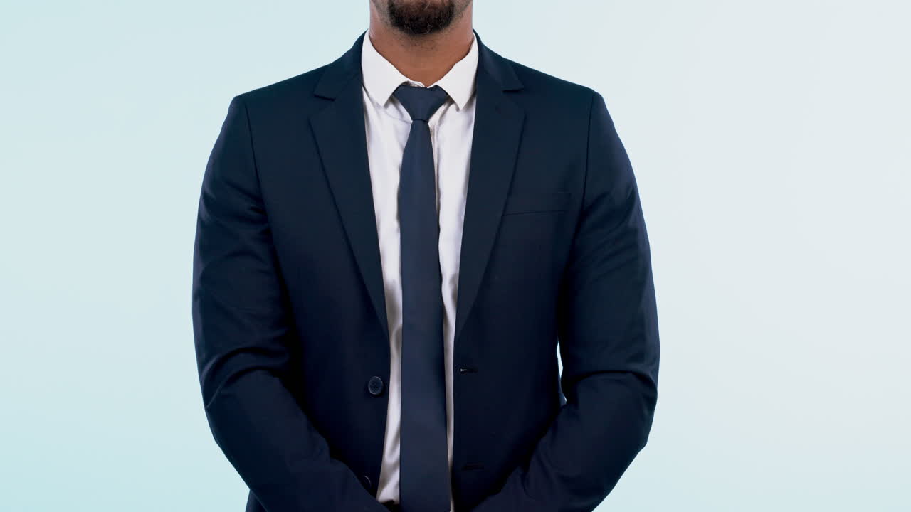 비즈니스, 클로즈업과 한 손을 가진 남자