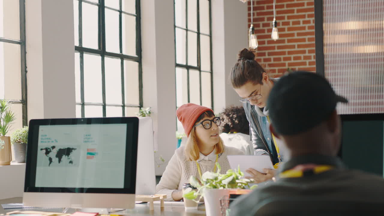 lugar de trabajo creativo, oficina de coworking