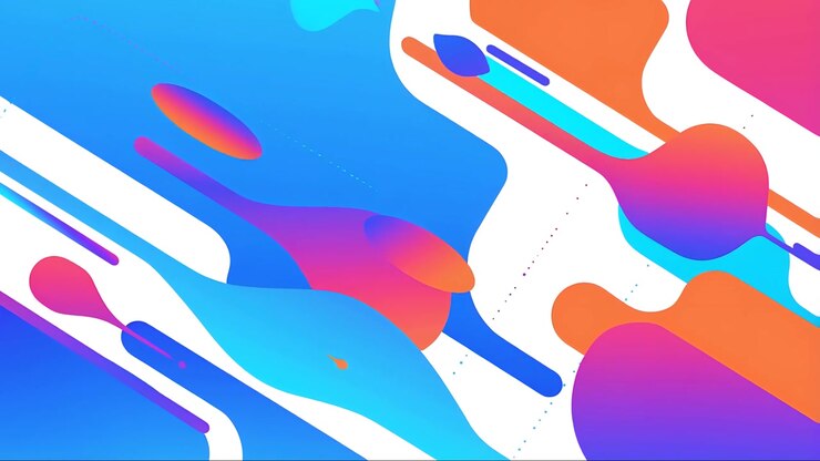 Abstract Colorful Motion Background 4K