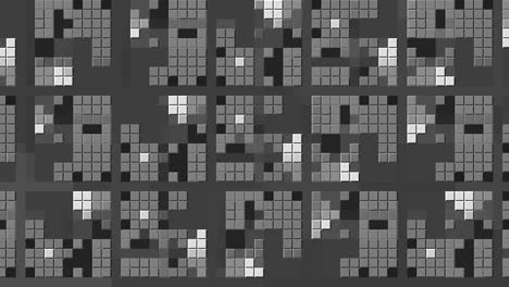patrón geométrico abstracto en blanco y negro