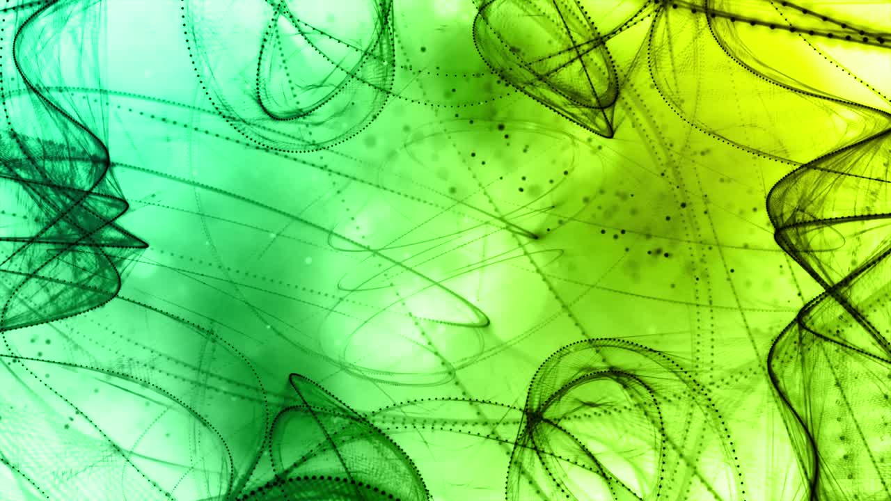 fondo de representación 3d basado en compuestos de partículas animadas