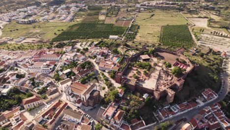 old town and castle of silves