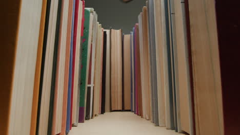 bookshelf with many books
