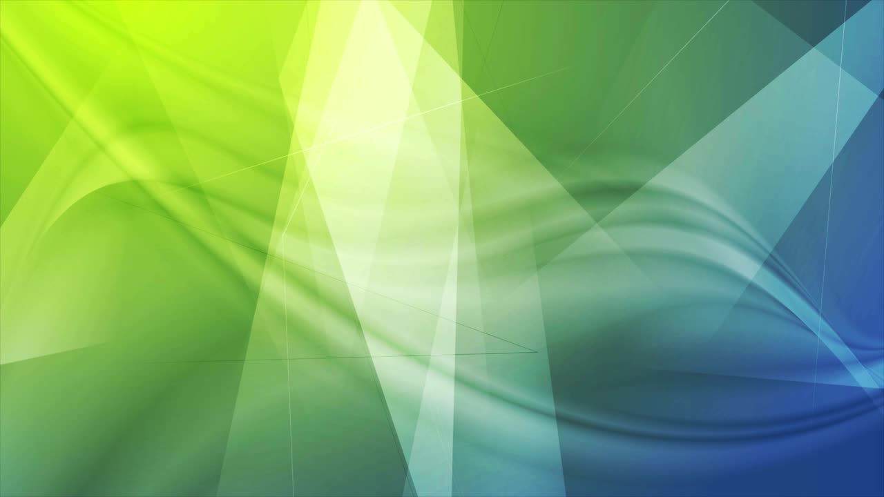 Lys abstrakt teknologisk polygonal motion design