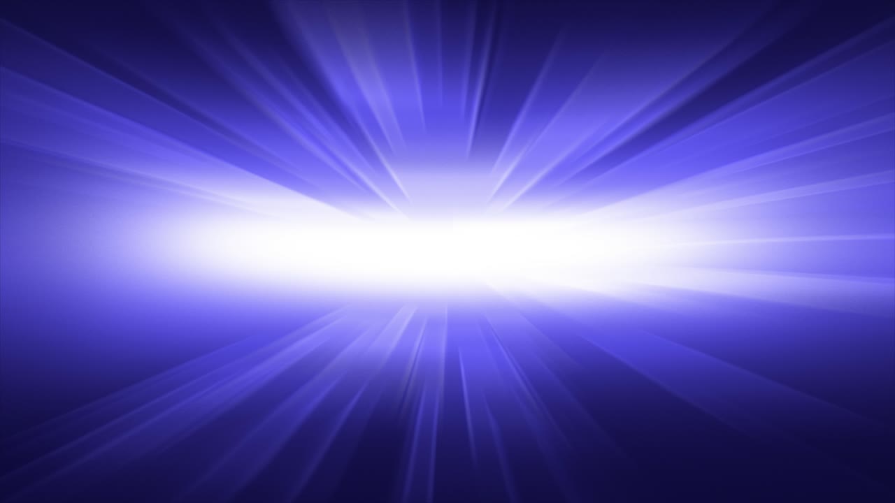 Starburst dynamic lines or rays. Seamless loop