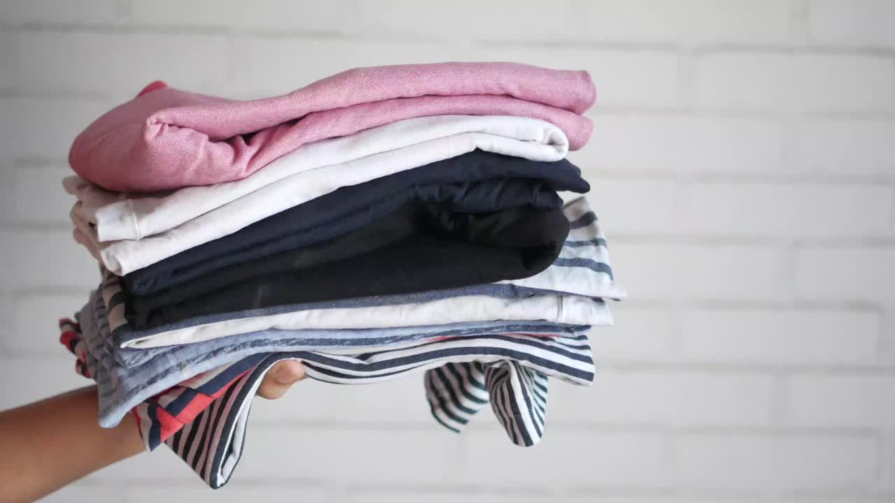 Stack of Folded Clothes