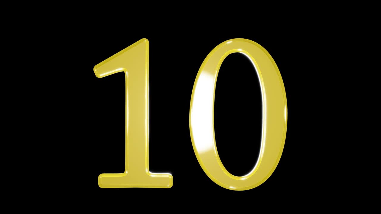 número de oro 10