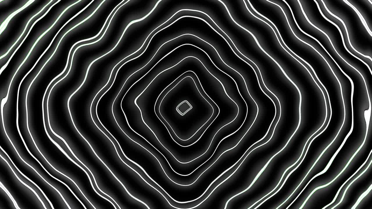 línea de neón creativa fondo de círculo abstracto