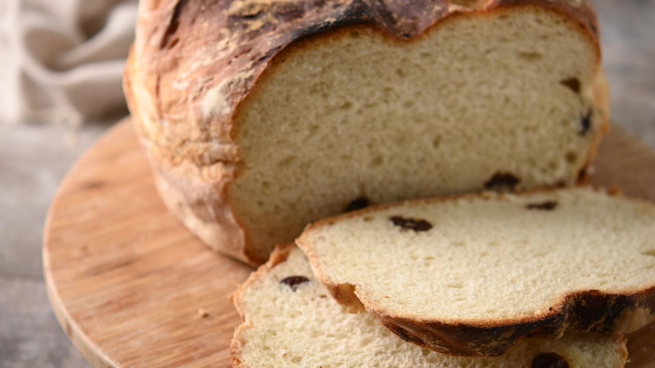Irish Soda Bread Rotating for St Patrick’s Day