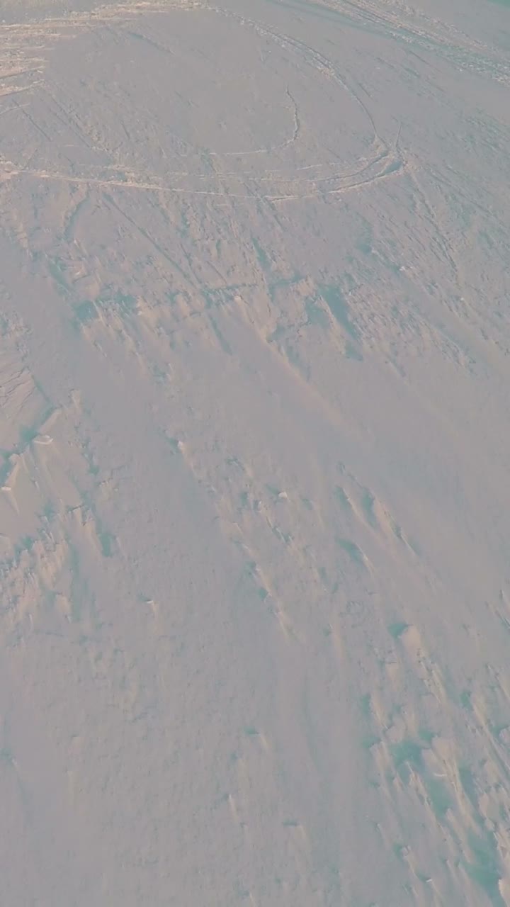 snowboard en las montañas