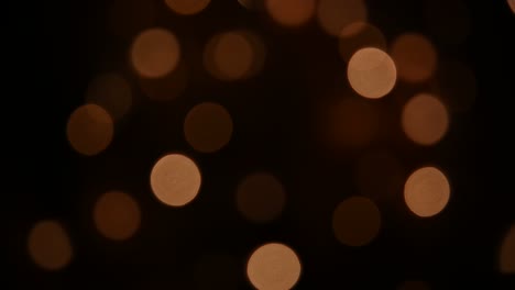 luces doradas de navidad fondo bokeh