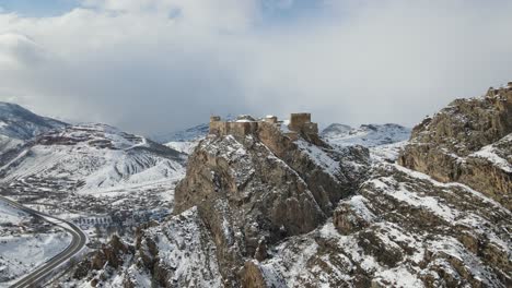 Mittelalterliche-Burg-Unzugänglich