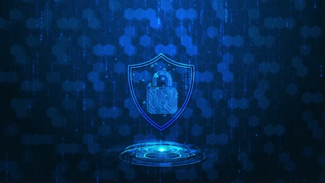 cybersecurity futuristic animation 3d artificial intelligence computer vpn virtual cyber security