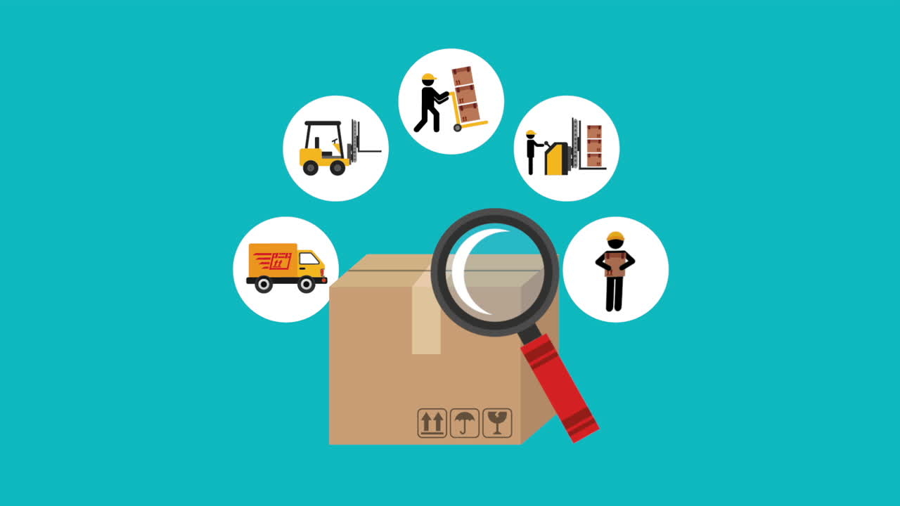 배달 서비스 디자인, 비디오 애니메이션