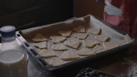 Woman-making-cookies