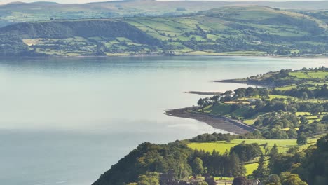 the antrim coast road in northern ireland