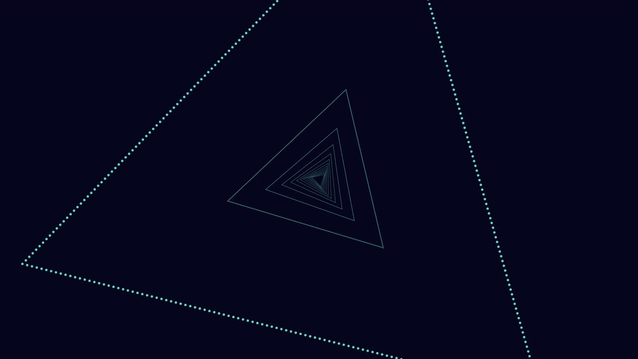 줄이 쌓인 삼각형 기하학적 걸작