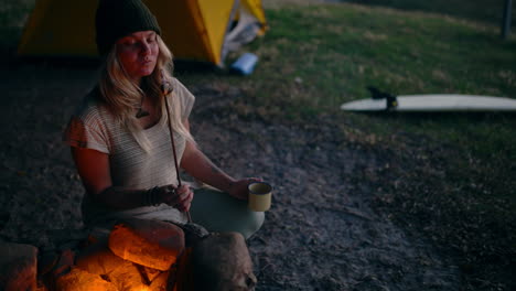 sweet fireside treats make camping way more fun