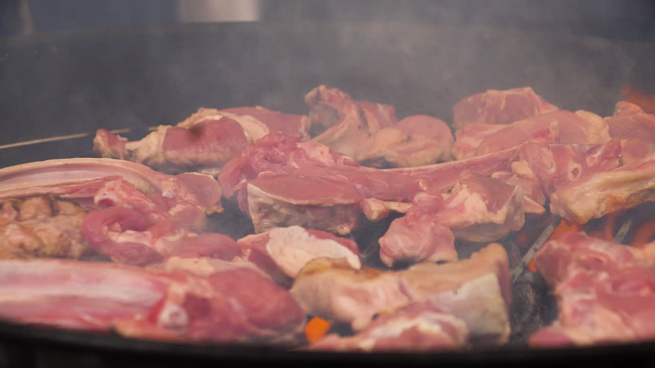 양고기 갈비 구이