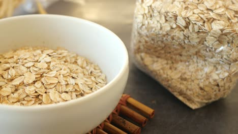 oatmeal in a bowl