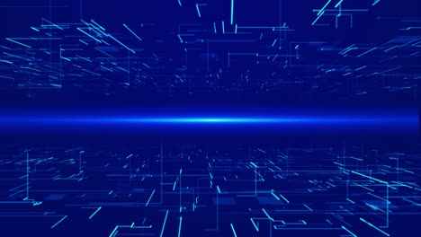 digital data flow waves stream light trails fast streak line motion big data digital rainfall stream