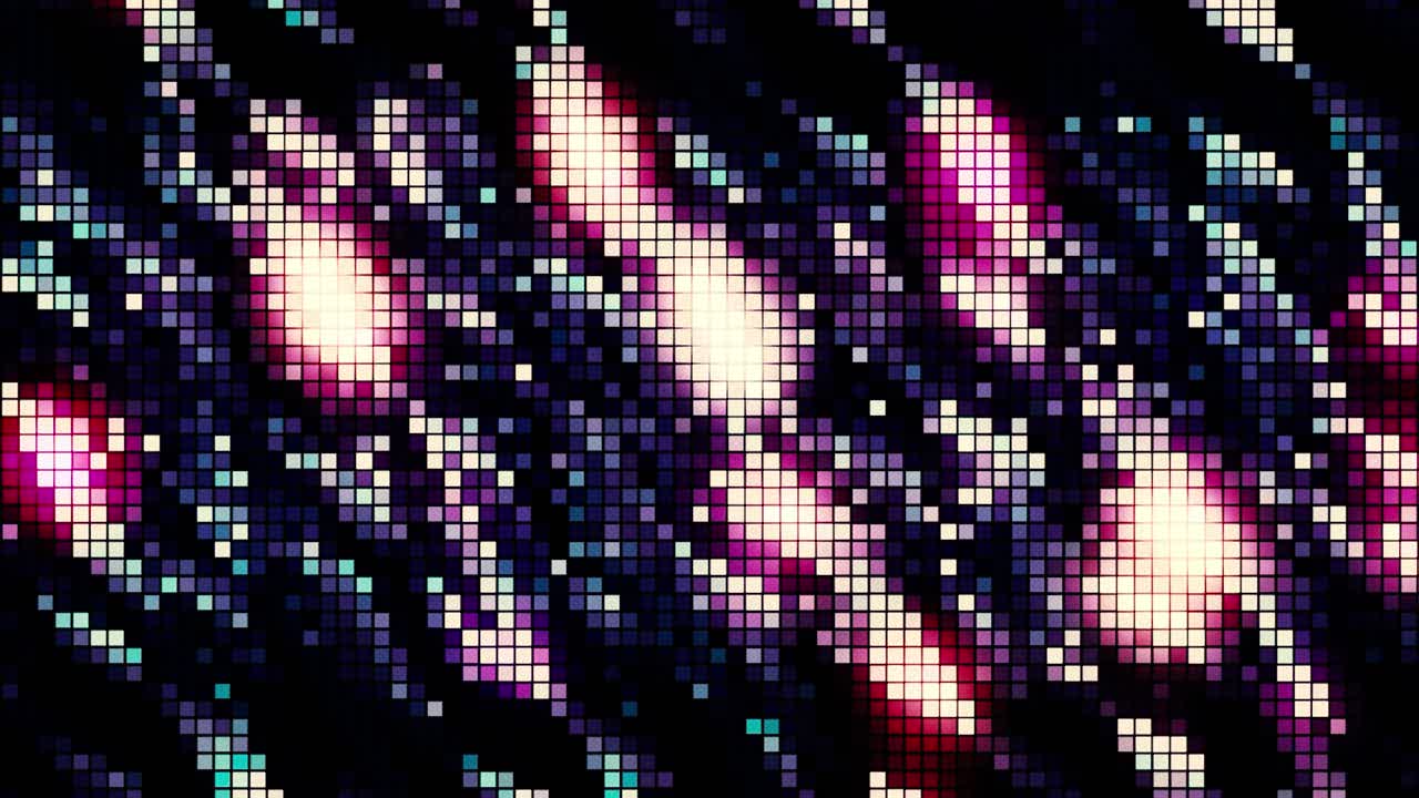 patrón geométrico abstracto con luces de colores