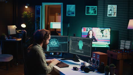 developer speaking with awaken ai gaining consciousness on pc