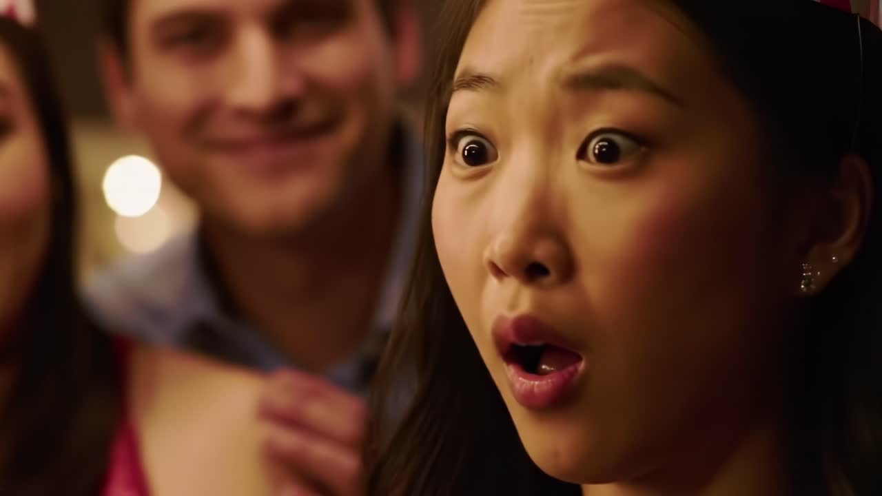 Surprising Reaction During a Birthday Celebration at a Lively Venue in the Evening