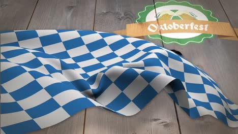 Digital-Generiertes-Oktoberfest-Flaggenschwenken