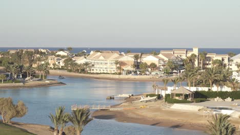 modern city el gouna in egypt