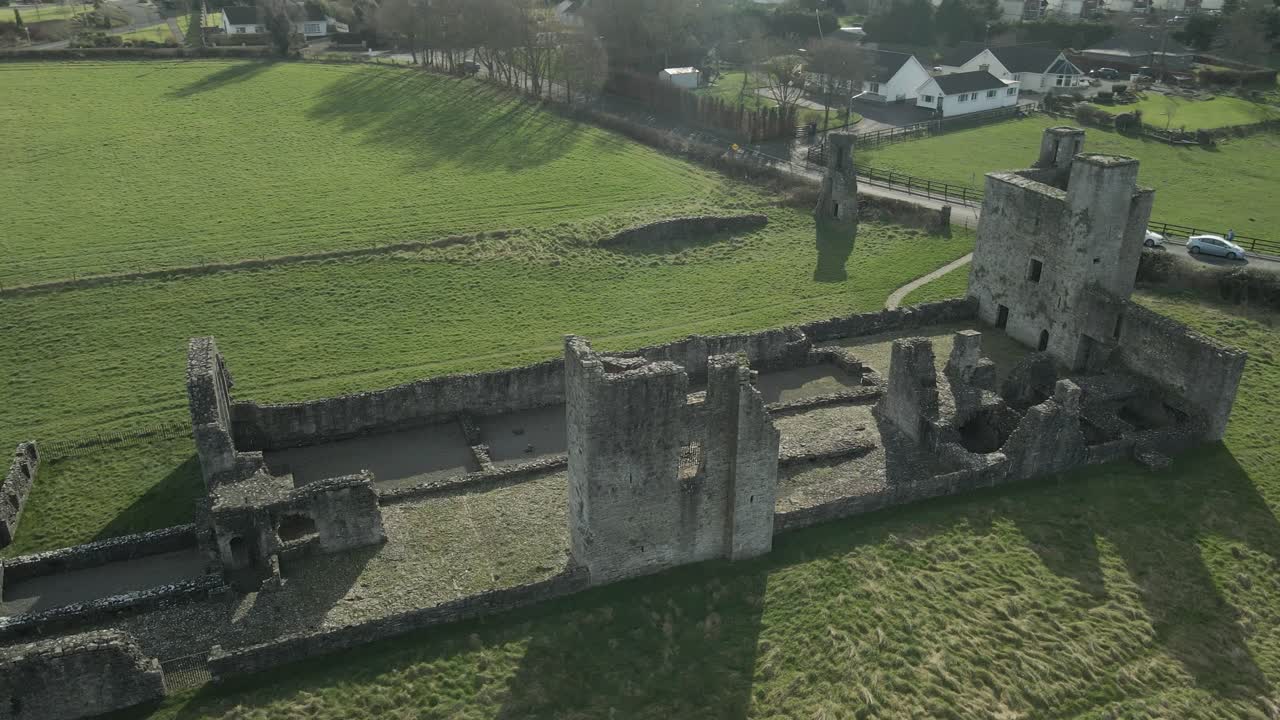 ruinas del priorato de san juan bautista cerca de trim, condado de meath, irlanda