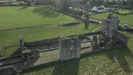 ruins of priory of st john the baptist near trim, county meath, ireland