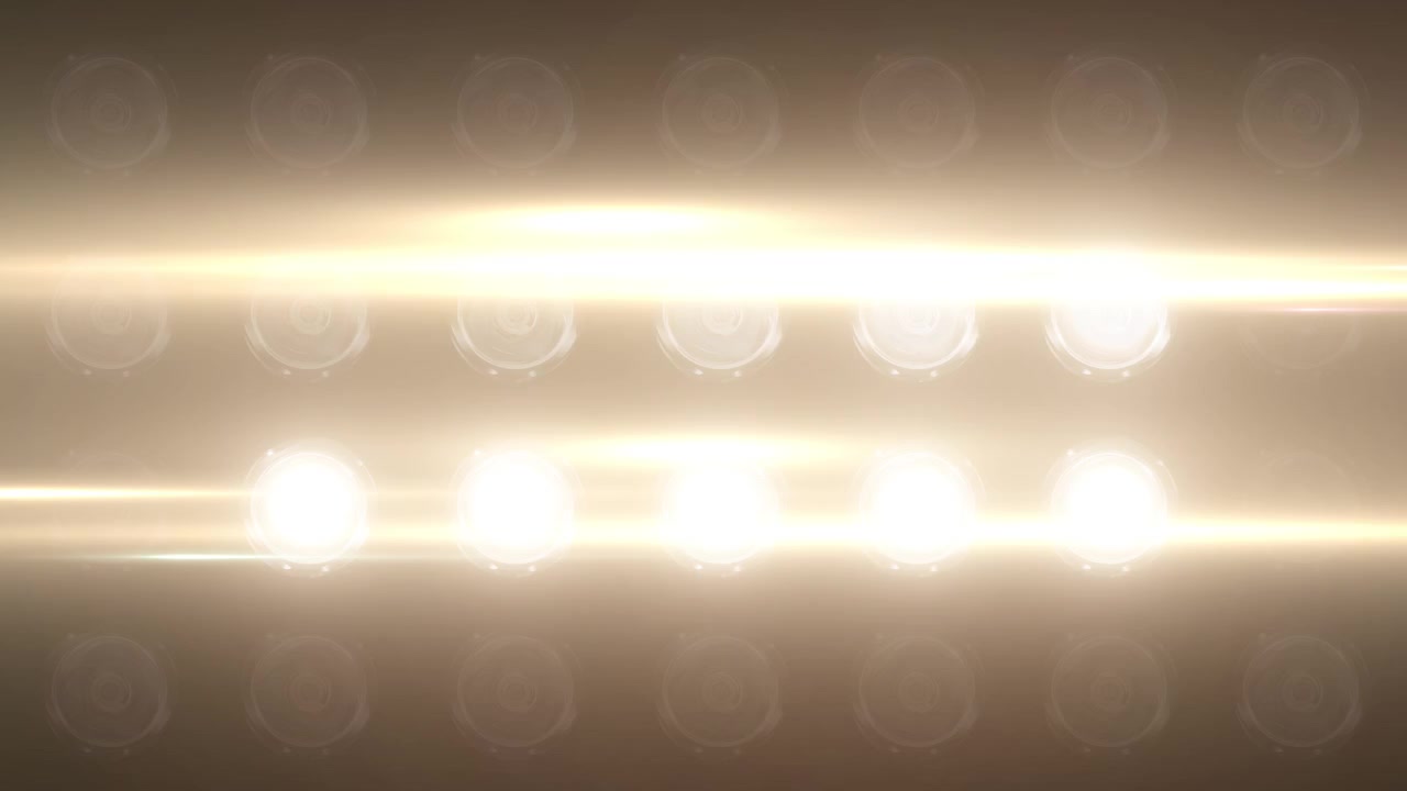 Array of Stage Lights