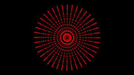 abstract white circular pattern is rotating, disco backdrop, signaling communications information, optical