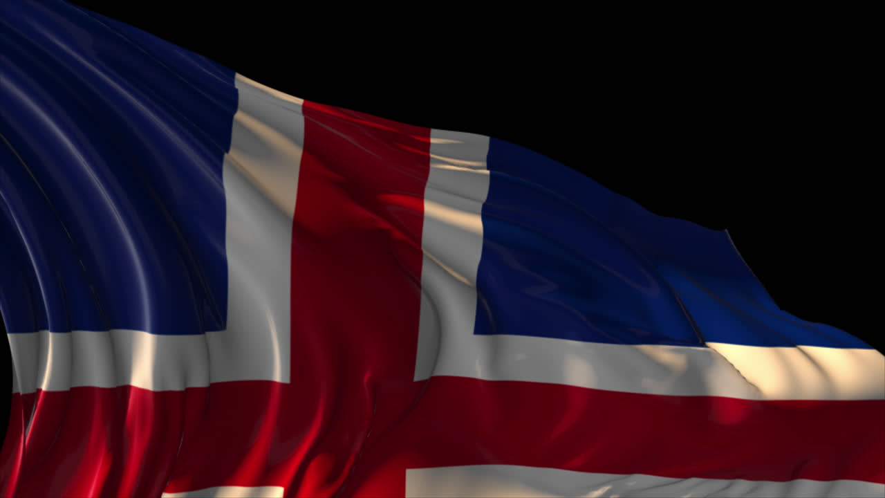 아이슬란드와 프랑스 안레스의 발