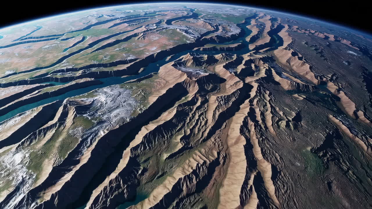 Earth's Canyons from Space