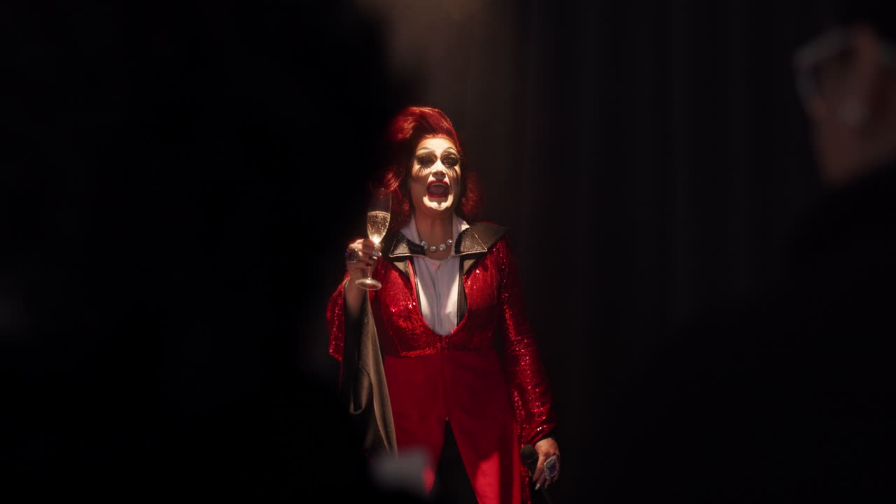 actuación de drag queen