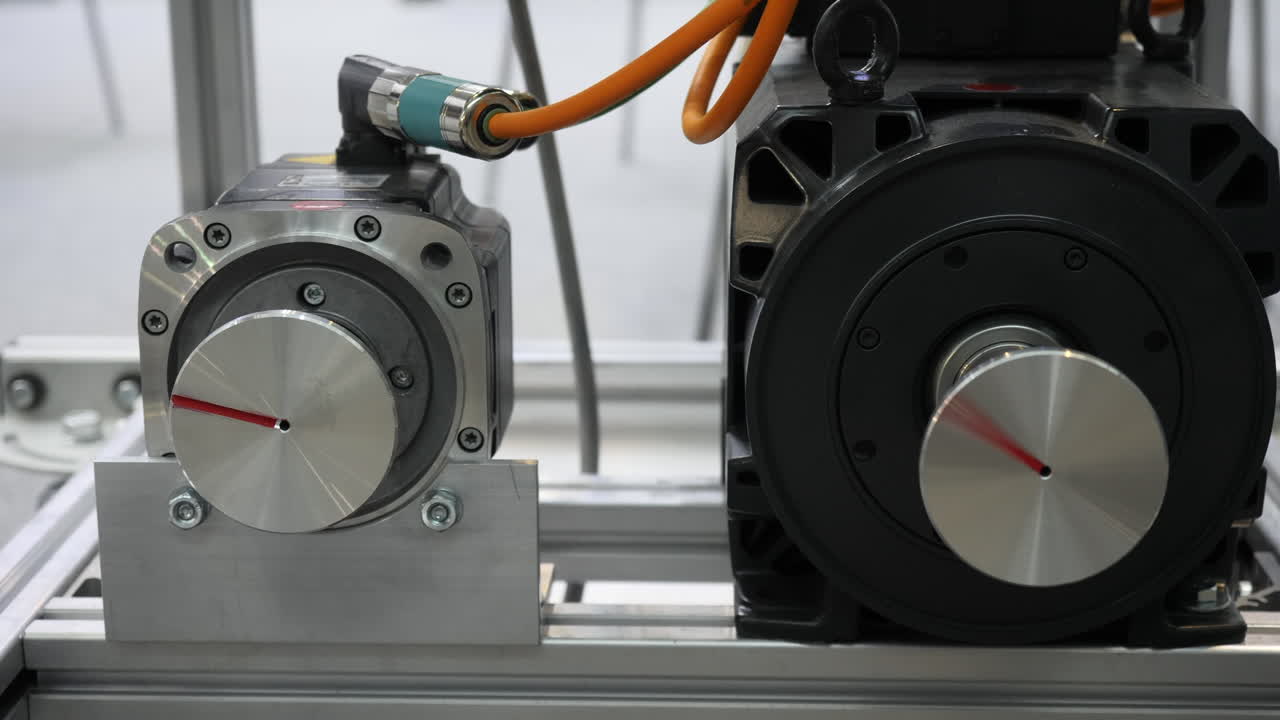 산업용 모터 및 센서 조립