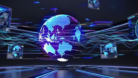 visualización de la red global